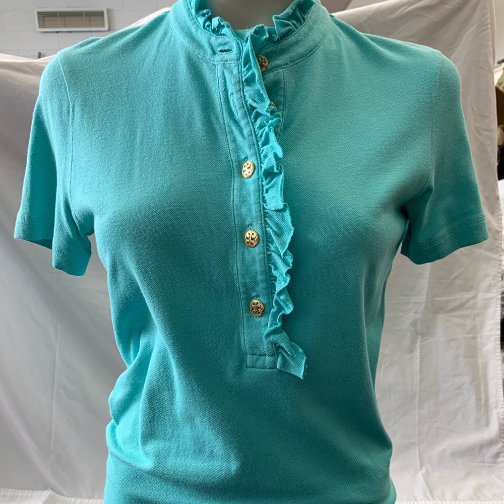 Tory Burch Turquoise Top